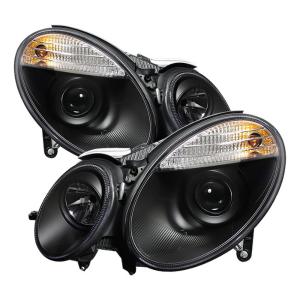 03-06 Mercedes E-Class Spyder Projector Headlights (Black)