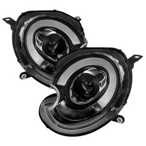 10-12 Mini Cooper Spyder Projector Headlights - Black