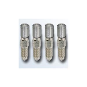 All ATVs (Universal), All Cars (Universal), All Jeeps (Universal), All Motorcycles (Universal), All Muscle Cars (Universal), All SUVs (Universal), All Trucks (Universal), All Vans (Universal), Fab Shop (Universal) Stahlbus Bleeder Valves with Natural Colored Dust Caps - Steel (M10x1.25x20mm)