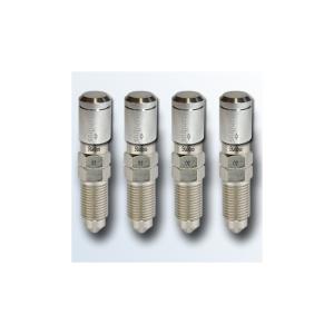 All ATVs (Universal), All Cars (Universal), All Jeeps (Universal), All Motorcycles (Universal), All Muscle Cars (Universal), All SUVs (Universal), All Trucks (Universal), All Vans (Universal), Fab Shop (Universal) Stahlbus Bleeder Valves with Nickel Plated Dust Caps - Steel (M10x1.25x20mm)