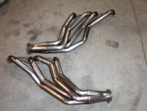 64-67 Chevelle Small Block, 64-67 El Camino Small Block Stainless Works Headers 1 3/4, .065 wall thickness, cnc mandrel bent primary tubes.  CNC laser cut flanges, 3