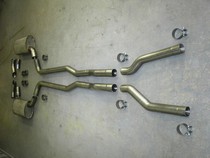 73-81 Corvette Small Block w/ SW headers Stainless Works Exhaust system.  CNC Mandrel bent 2 1/2