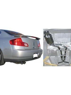 03-06 G35 Sedan (All Trims) Stillen Generation 2 Cat-Back Exhaust System (Stainless Steel)