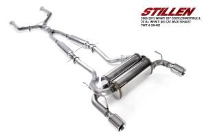 08-11 G37 2DR & Convertible (AWD/RWD) Stillen Cat-Back Exhaust - Dual Wall Tip