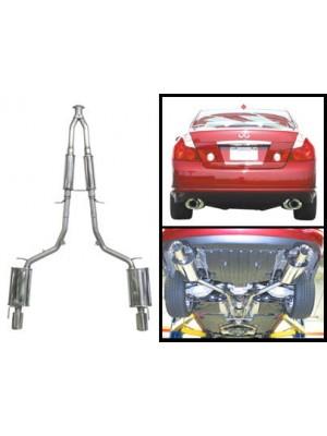 06-09 M35 Stillen Cat-Back Exhaust System (Stainless Steel)