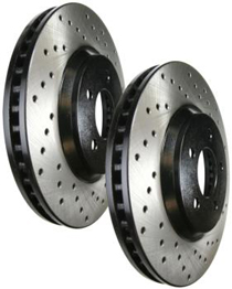 1999-2007 Volvo V70 Xc Awd, V70, V70 'R' - Except Xc, 1999-2007 Volvo Xc70 Awd StopTech Sportstop Drilled Rotor - Front Left