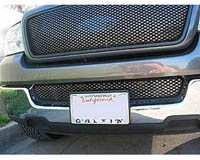 02-04 Chevy Trailblazer Street Scene Cut-Out Grilles, OE Valance (Black Chrome)