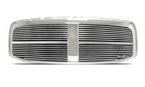 06-08 Dodge Ram Street Scene Chrome Grille Shell OEM Type With 8mm Billet Grille Insert