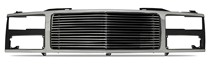 88-93 GMC CK Street Scene Chrome Grille Shell With 4mm Billet Insert