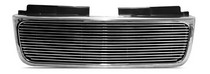 98-04 GMC S10/Sonoma/Jimmy Street Scene Chrome Grille Shell With 4mm Billet Insert