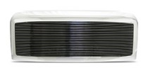 08-10 Ford Super Duty Street Scene Chrome Grille Shell Full Open With 8mm Billet Insert