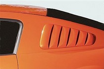 05-09 Ford Mustang Street Scene Rear Window Louvers Gen 1 (Urethane)