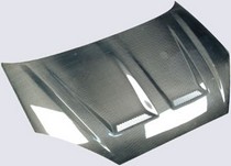 00-04 Ford Focus Street Scene Carbon Fiber Style Hood