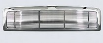 94-01 Dodge Ram Street Scene Grille Shells, Plastic and Chrome w/Billet Insert