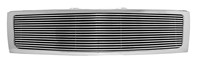 07-09 Silverado Street Scene Chrome Grille Shell, Full Open with a 8mm Billet Insert