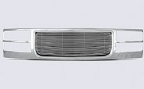 94-99 Suburban/Tahoe/Yukon/Yukon XL Street Scene Grille Shells, Plastic and Chrome w/Billet Insert