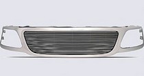 99-02 Expedition - Metal, 99-03 F150 Chrome- Metal Street Scene Grille Shells, Plastic and Chrome w/Billet Insert