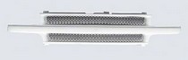 00-04 Suburban, 00-04 Tahoe, 94-99 Suburban, 94-99 Tahoe - No Provision For OEM Emblem, 99-02 Silverado - Grille Shell w/Speed Grille no Provision for Bow Tie Street Scene Grille Shells, Main (Brushed)