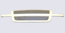 03-04 Silverado Street Scene Grillee Shells, Main w/Speed Grille No Provision For Bow Tie (Brushed)