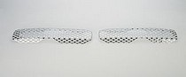 00-04 Suburban, 00-04 Tahoe, 99-02 Silverado Street Scene Cut-Out Grilles, OEM Valance and Bumper (Chrome)