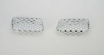 03-04 Silverado/Silverado Heavy Duty Street Scene Bolt-Over Grilles, OEM Valance and Bumper (Polished Stainless Steel)