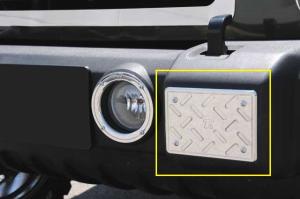 2007-2012 Jeep Wrangler T-Rex T1 Series Billet Exterior Bumper Guards Plate (Front)