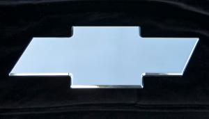 2007-2012 Chevrolet Avalanche T-Rex Billet Bowtie - Rear - Plain - Polished (10.25 length)