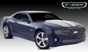 2010-2012 Chevrolet Camaro T-Rex Phantom Billet Grille - OE Bowtie Can Be Re-Installed (Optional)