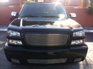 2003-2005 Chevrolet Silverado T-Rex Custom Full Opening - Horizontal Billet Grille - Includes End Caps