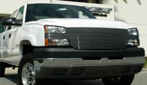 2005-2006 Chevrolet Silverado T-Rex Full Face Billet - Replaces Factory Grille Shell (UPS OS3)