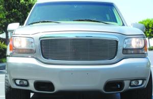 1999-2000 Cadillac Escalade T-Rex Billet Grille Insert - Re-use OE Cadillac Logo (21 Bars)