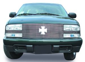 1998-2005 Chevrolet Blazer, 1998-2004 Chevrolet S10 PU T-Rex Full Face Billet With Billet Bowtie Installed (25 Bars)