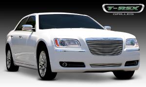 2011-2012 Chrysler 300 T-Rex Billet Grille Insert - Installs into OE / Factory Chrome Grille Surround