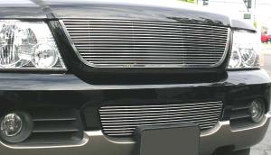 2002-2005 Ford Explorer T-Rex Billet Grille Insert With Lower Billet Molding - Replaces Factory Grille - EZ Install