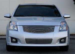 2008-2012 Nissan Sentra 2.0 SR;;SE-R Fits Vehicles With Sport Grille And Sport Fascia T-Rex Billet Grille Insert - Replaces OE Grille