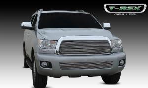 2008-2012 Toyota Sequoia T-Rex Billet Grille Insert - 1 Piece (Requires Cutting OE Grille Center)