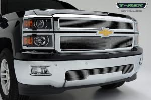 14-15 Chevrolet Silverado 1500 T-Rex Billet Series Grilles - Aluminum