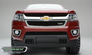 15 Chevrolet Colorado T-Rex Billet Series Grilles - Black, Aluminum