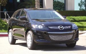 2010-2011 Mazda CX7 T-Rex Billet Grille Overlay/Bolt On - 2 Piece 