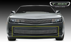 14-15 Chevrolet Camaro (RS) T-Rex Billet Series Bumper Grille - Polished, Aluminum