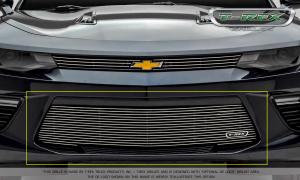 16 Chevrolet Camaro T-Rex Billet Series Bumper Grille - Polished, Aluminum