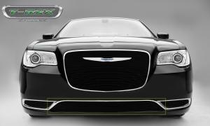 15-16 Chrysler 300 T-Rex Billet Series Bumper Grille - Black, Aluminum