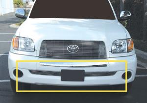 2004-2006 Toyota Tundra Double Cab;;2003-2006 Toyota Tundra T-Rex Bumper Billet Grille Insert (5 Bars)