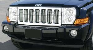 2006-2010 Jeep Commander T-Rex Vertical Billet Grille Insert