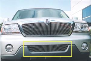 2003-2006 Lincoln Aviator T-Rex Vertical Bumper Insert - Vertical (44 Bars)