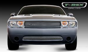 2009-2012 Dodge Challenger T-Rex Sport Series Formed Mesh Grille - Stainless Steel - Triple Chrome Plated