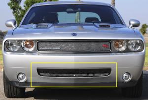 2009-2010 Dodge Challenger T-Rex Sport Series Formed Mesh Bumper - Triple Chrome Plated