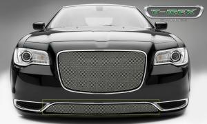 15 Chrysler 300 T-Rex Sport Series Bumper Mesh Grille - Polished, Stainless