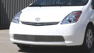 2004-2009 Toyota Prius With Out Fog Light T-Rex Sport Series Formed Mesh Grille - Stainless Steel - Triple Chrome Plated