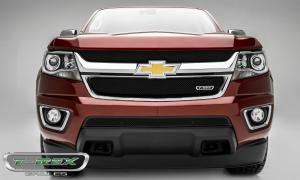 15-16 Chevrolet Colorado T-Rex Sport Series Mesh Grille - Black, Stainless